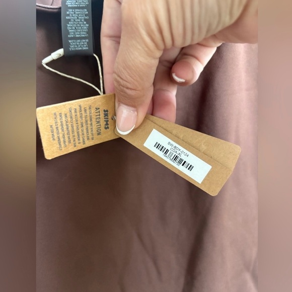 SKIMS Chocolate Brown Swimwear - Picture 7 of 7